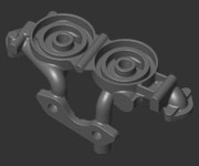 Base oil filter Component