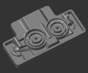 Base oil filter - Bottom