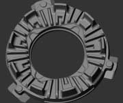 Clutch Plate Pattern