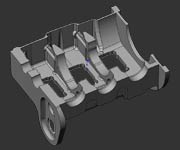 Crankcase Cut Section opposite