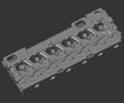 6 Cylinder Head Component