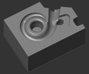 Turbine Manifold Corebox Top