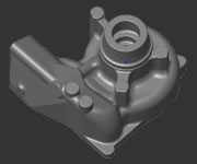 Water Pump Body Bottom