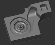 Water Pump Body Corebox Bottom