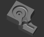 Water Pump Body Corebox Top