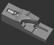 Water Pump Body Corebox Top